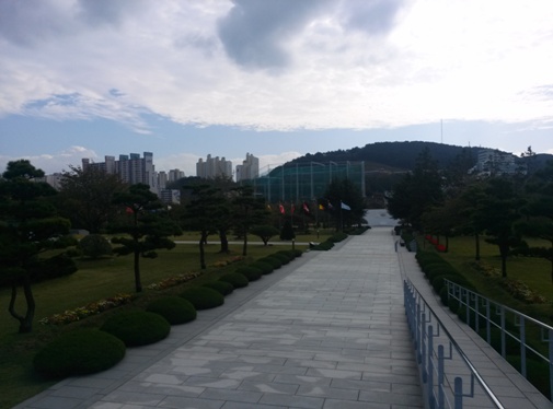 Die UN Kriegsgedenkstätte in Busan
